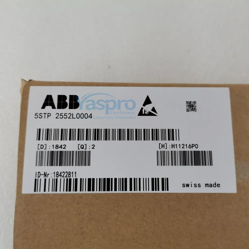 5STP2552L0004 ABB SCR Module 2500A 5200V