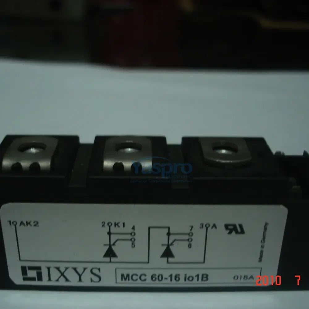 IXYS MCC60-16IO1B Thyristor Module 60A 1600V