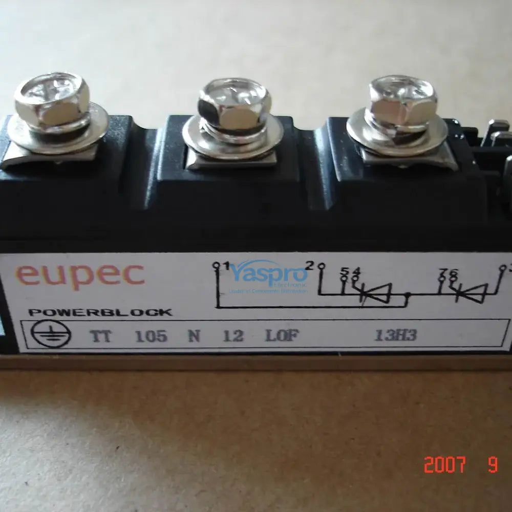 TT105N12LOF EUPEC Thyristor Module 105A 1200V