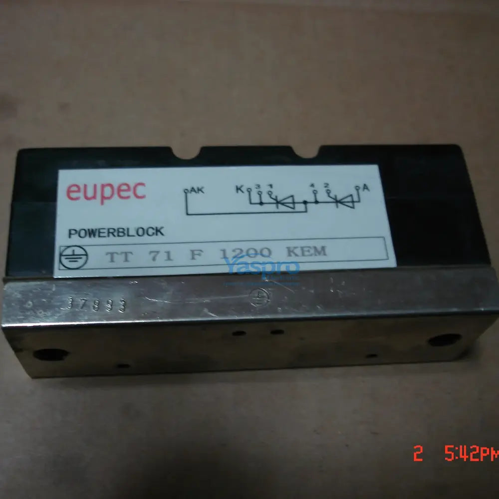 TT71F1200KEM EUPEC Thyristor Module N/A N/A