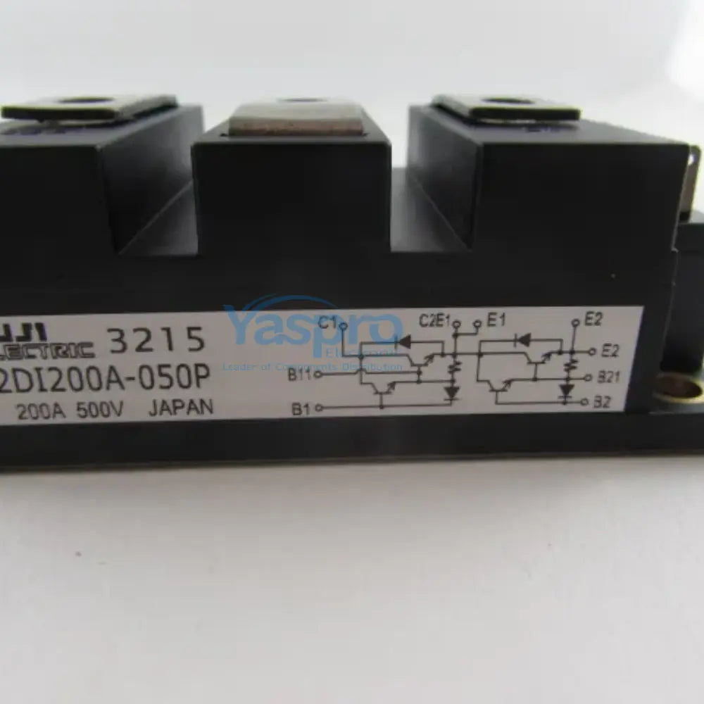 Fuji 2DI200A-050P Darlington Transistor Module 200A/600V/2U