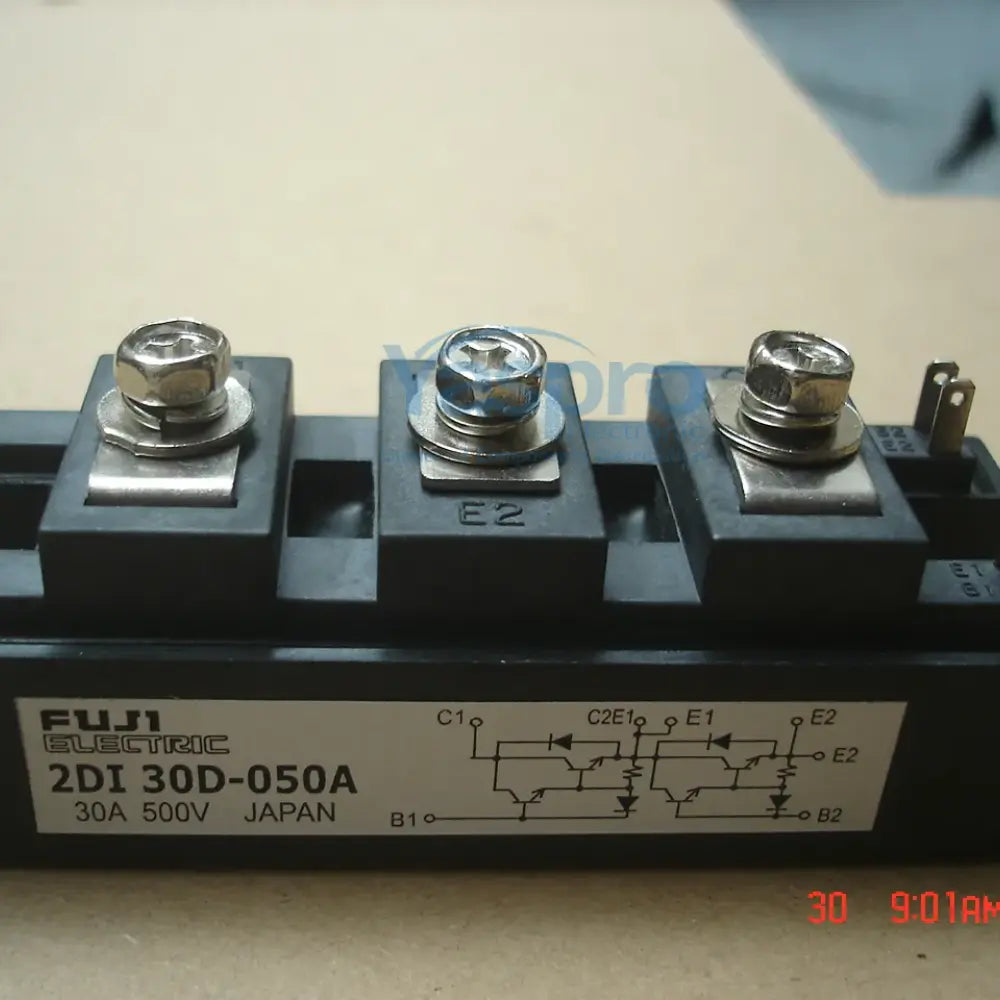 Fuji 2DI30D-050A Darlington Transistor Module 30A/600V/2U