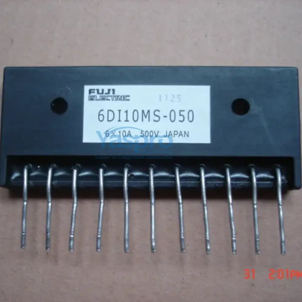 Fuji 6DI10MS-050 Darlington Transistor Module 10A/500V/6U