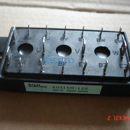 Fuji 6DI15M-120 Darlington Transistor Module 15A/1200V/6U