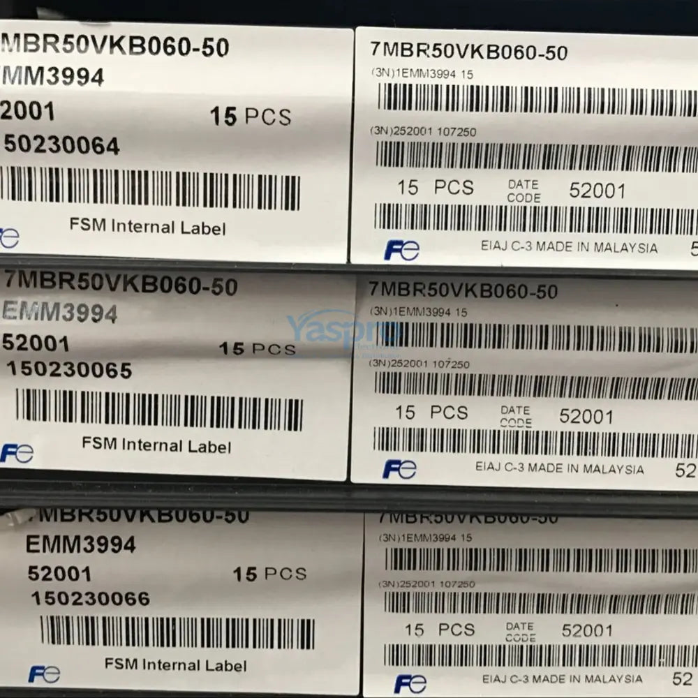 7MBR50VKB060-50 FUJI IPM Module 600V 50A