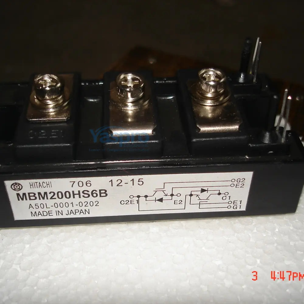 MBM200HS6A  A50L-0001-0260-N Hitachi IGBT module 200A 600V