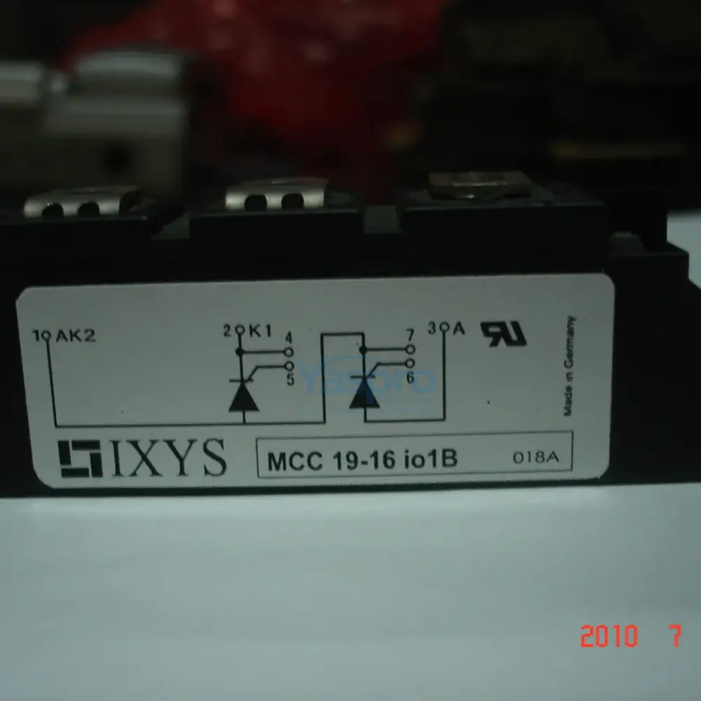 IXYS MCC19-16IO1B Thyristor Module 19A 1600V