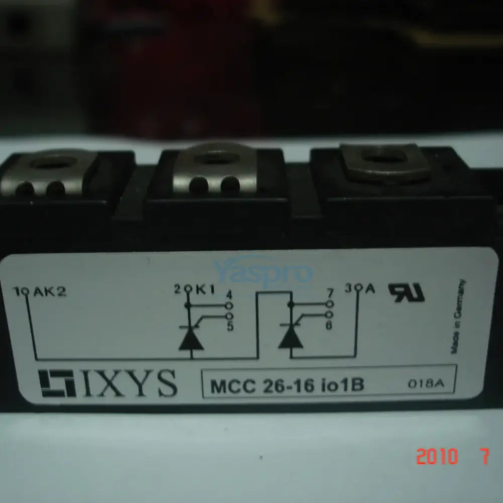 IXYS MCC26-16IO1B Thyristor Module 26A 1600V