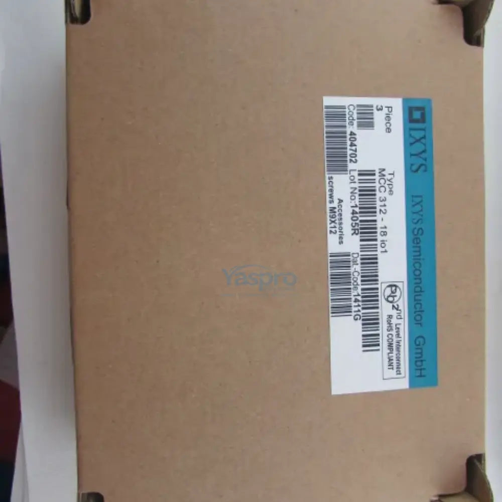 IXYS MCC312-18IO1 Thyristor Module 312A 1800V