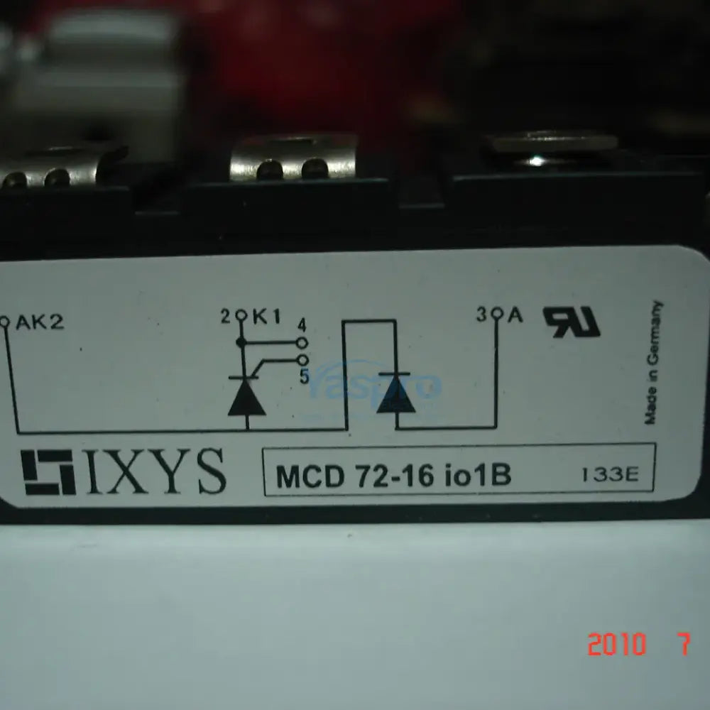IXYS MCD72-16IO1B Thyristor Module 72A 1600V