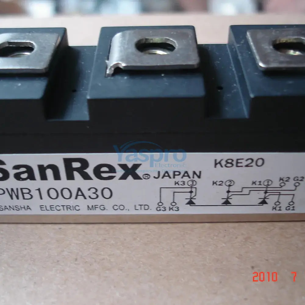 SanRex PWB100A30 Thyristor Module 100A 3000V