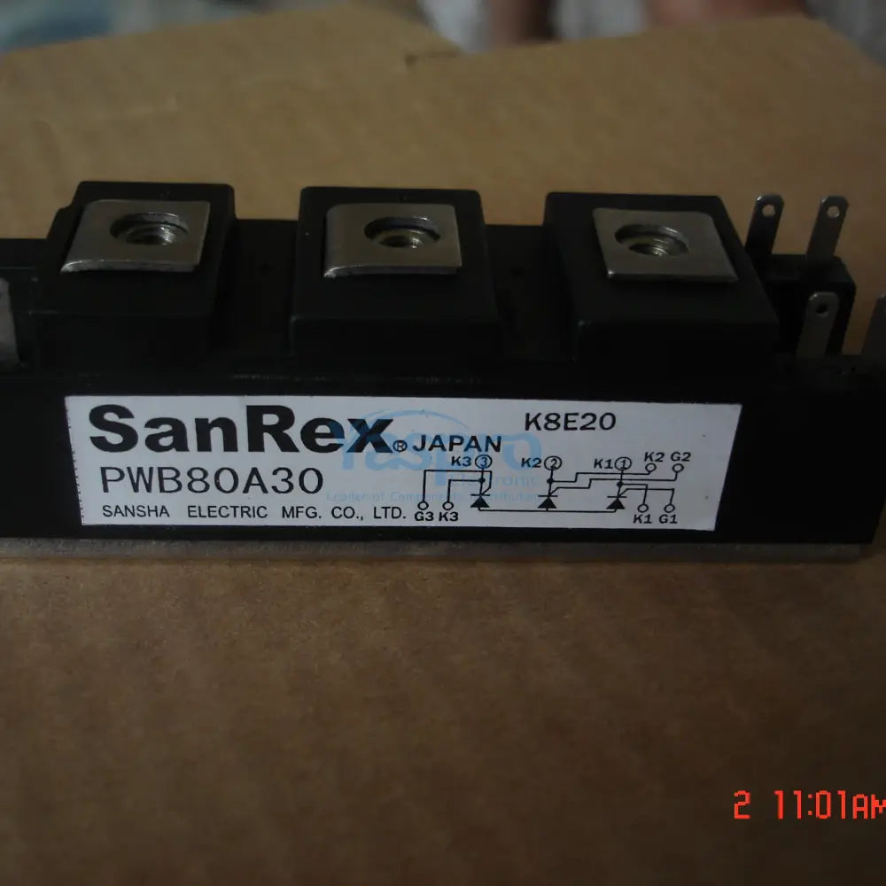 SanRex PWB80A30 Thyristor Module 80A 3000V