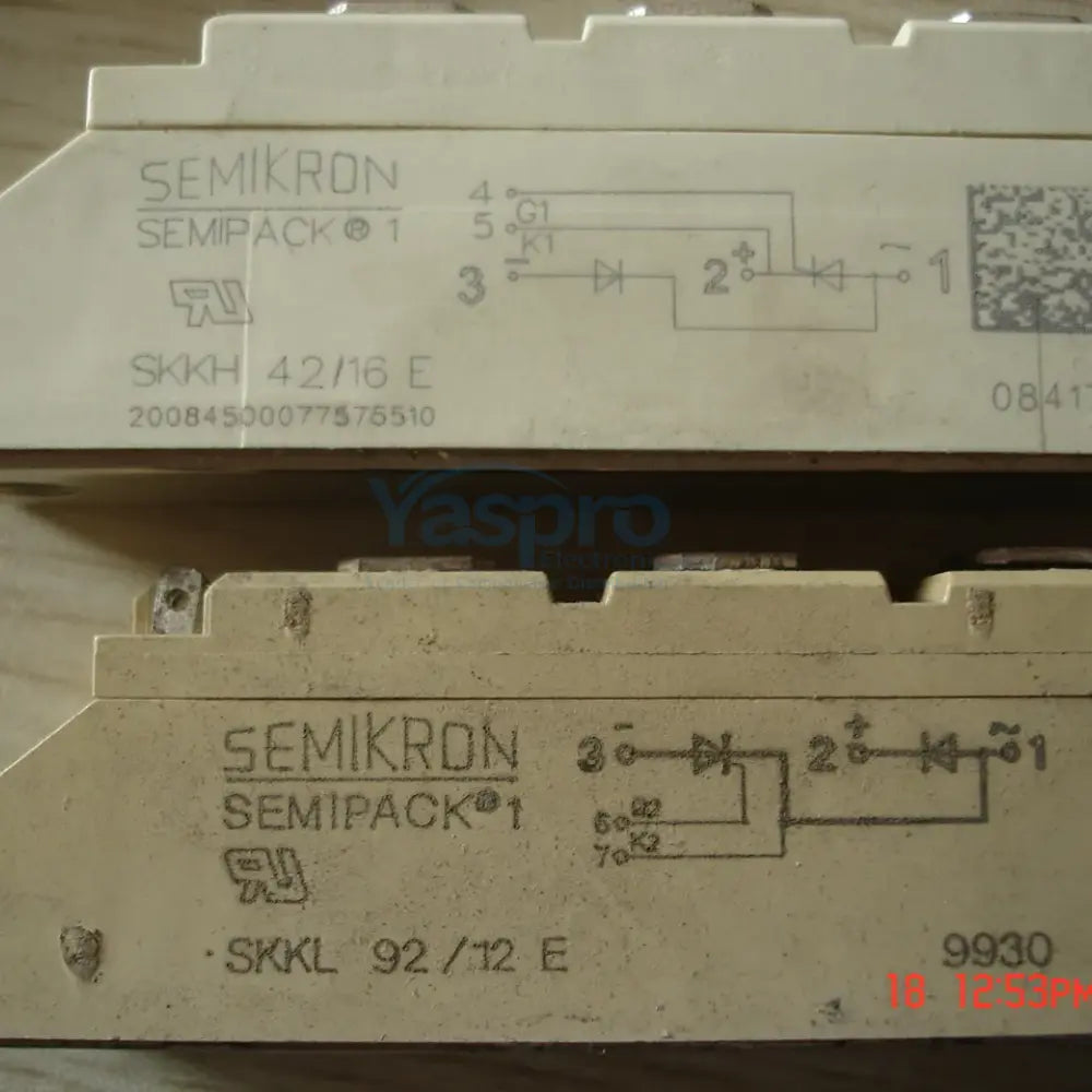 SKKL92-12E Semikron Thyristor Module 92A 1200V