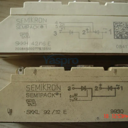 SKKL92-12E Semikron Thyristor Module 92A 1200V