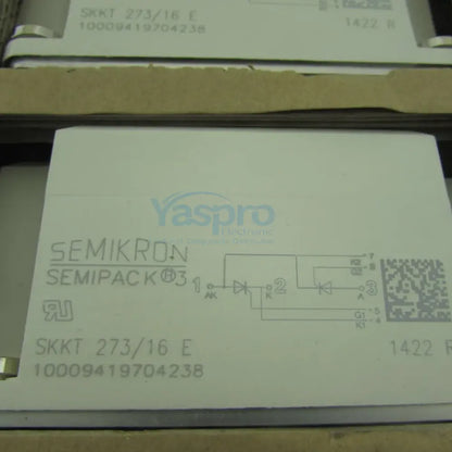 SKKT273-16E Semikron Thyristor Module 273A 1600V