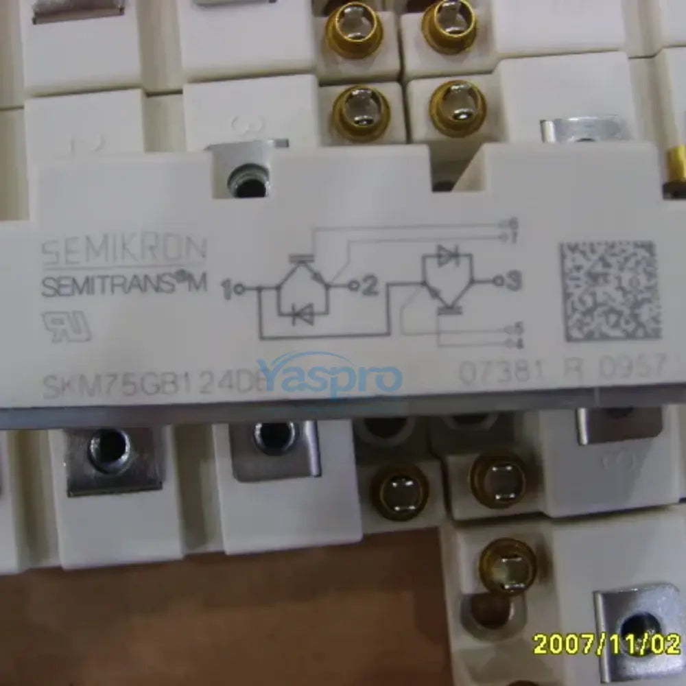 SKM75GB124DE Semikron IGBT Module 75A 1200V