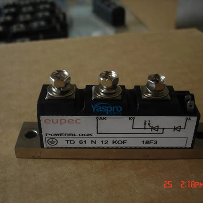 TD61N12KOF EUPEC Thyristor Module 60A 1200V