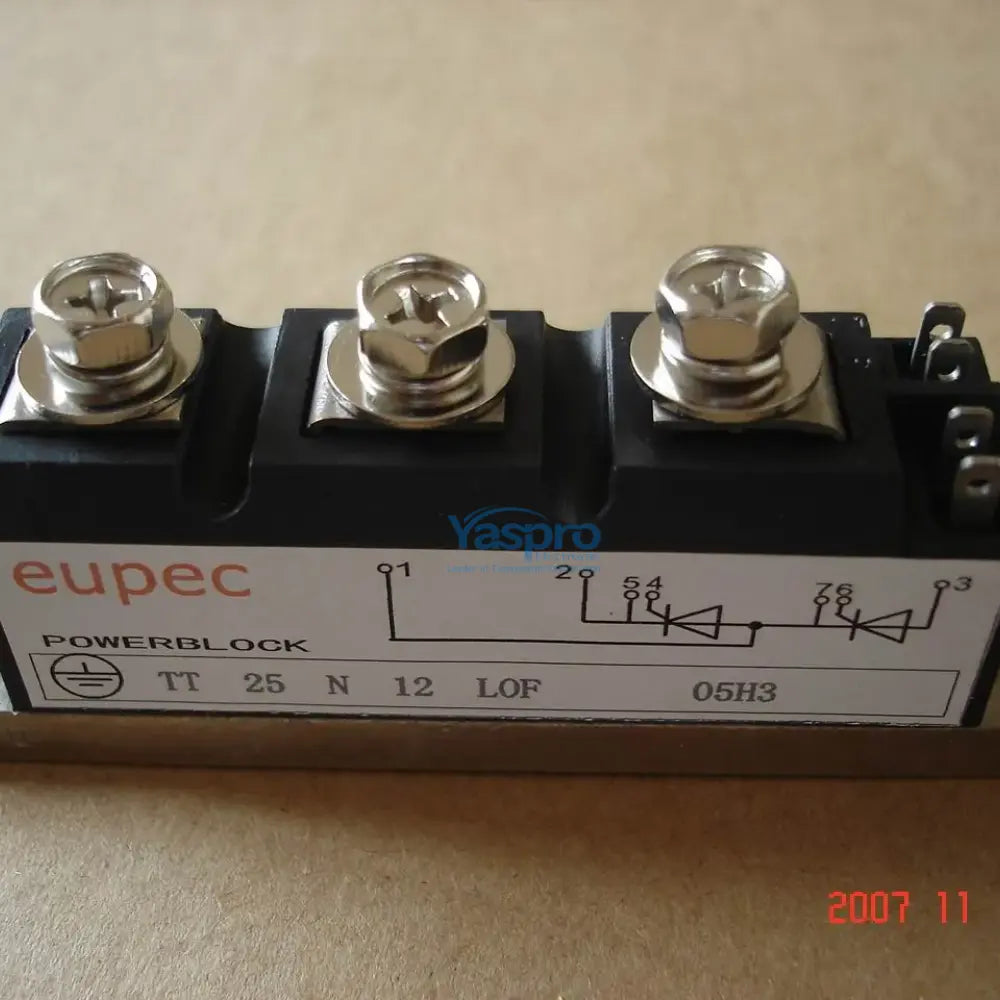 TT25N12LOF EUPEC Thyristor Module 25A 1200V