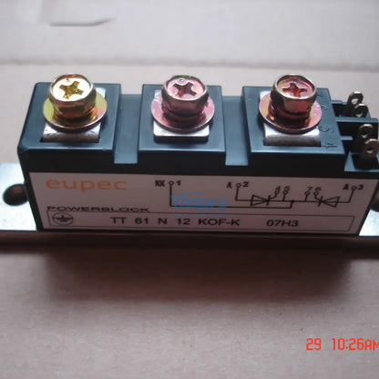 TT61N12KOF-K EUPEC Thyristor Module 60A 1200V
