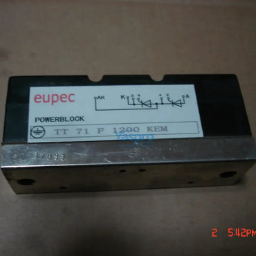 TT71F1200KEM EUPEC Thyristor Module N/A N/A