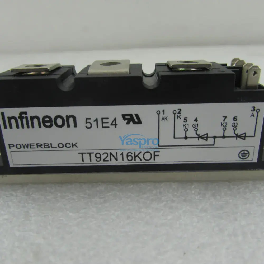TT92N16KOF EUPEC Thyristor Module 92A 1600V
